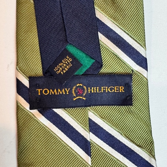 Silk Men's Ties in Blue/Yellow Joseph A. Bank Tommy Hilfiger, Chaps - Picture 9 of 9